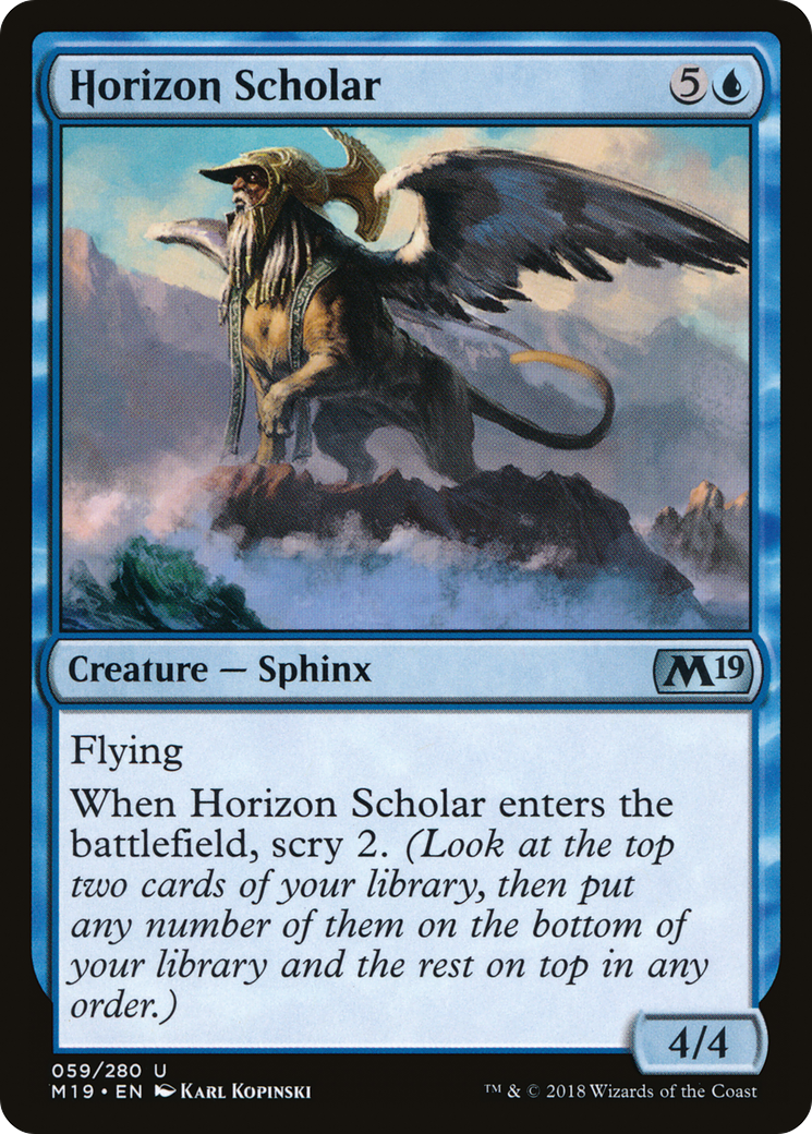 Horizon Scholar [Core Set 2019] Foil