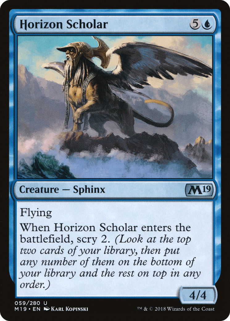 Horizon Scholar [Core Set 2019] Foil