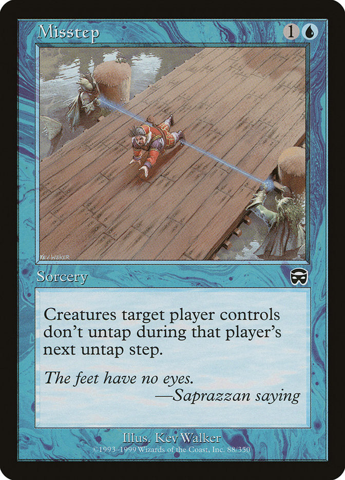 Misstep 88/350 (Mercadian Masques) 