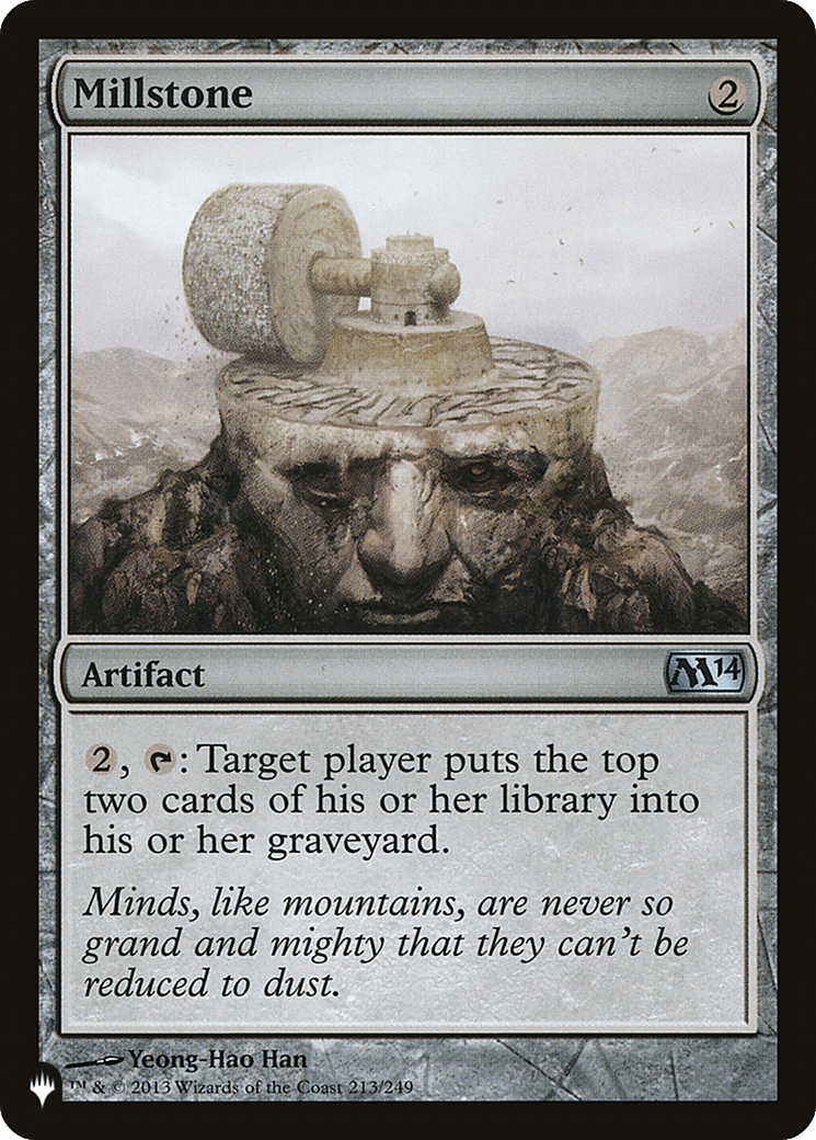 Millstone |  (M14-213) [The List]