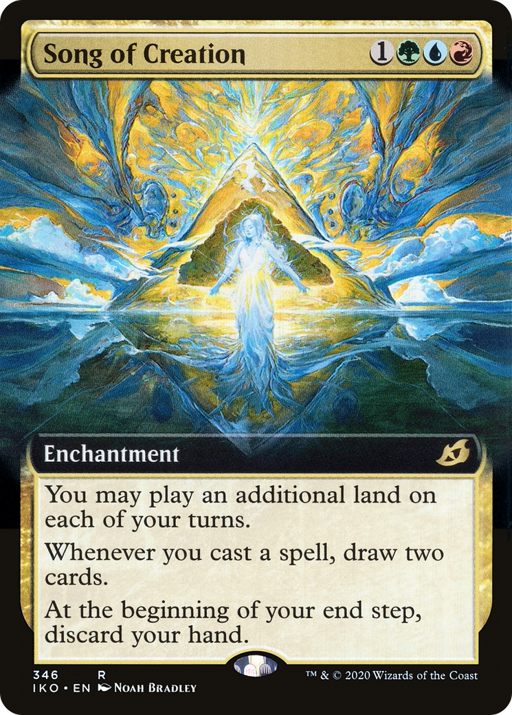 Song of Creation (Extended Art) [Ikoria: Lair of Behemoths] Foil