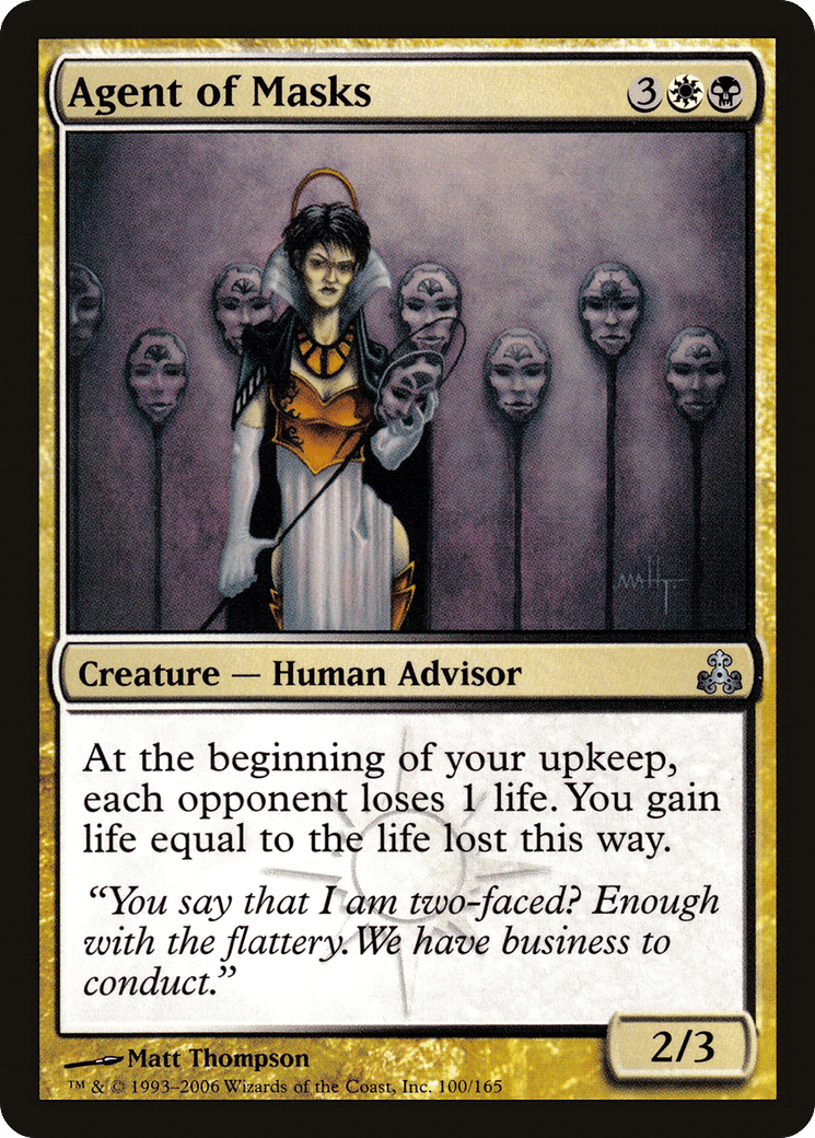 Agent of Masks [Guildpact] Foil