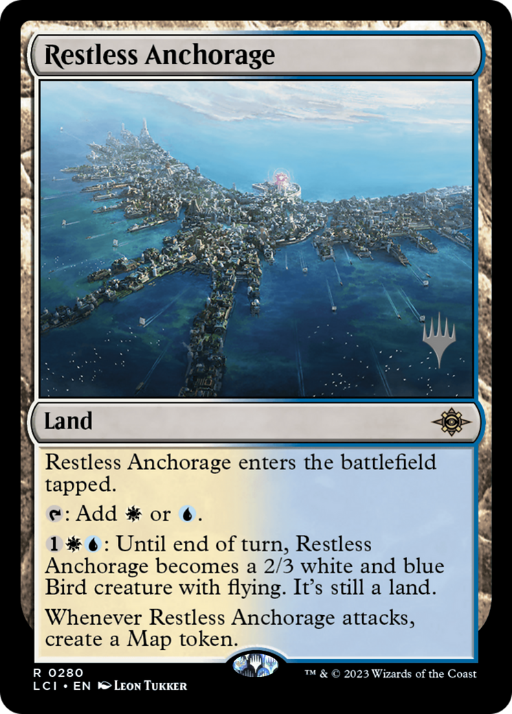 Restless Anchorage (Promo Pack) [The Lost Caverns of Ixalan Promos] Foil