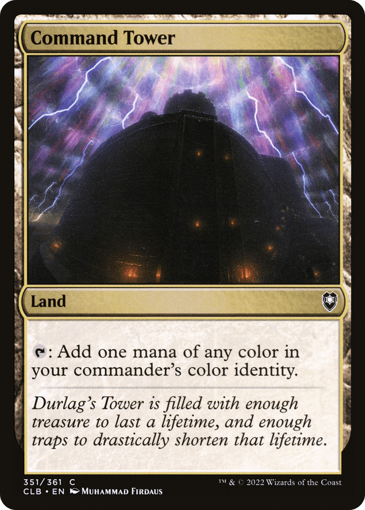 Command Tower [Commander Legends: Battle for Baldur's Gate] Foil
