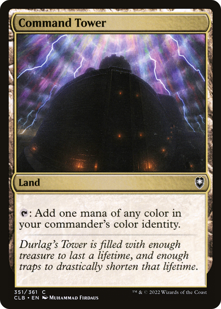 Command Tower [Commander Legends: Battle for Baldur's Gate] Foil
