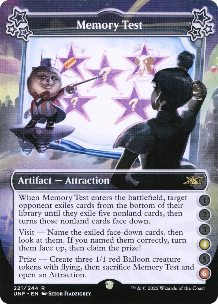 Memory Test (4-6) [Unfinity] Foil
