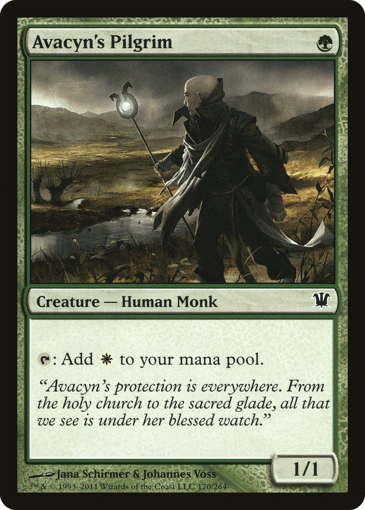 Avacyn's Pilgrim [Innistrad] Foil