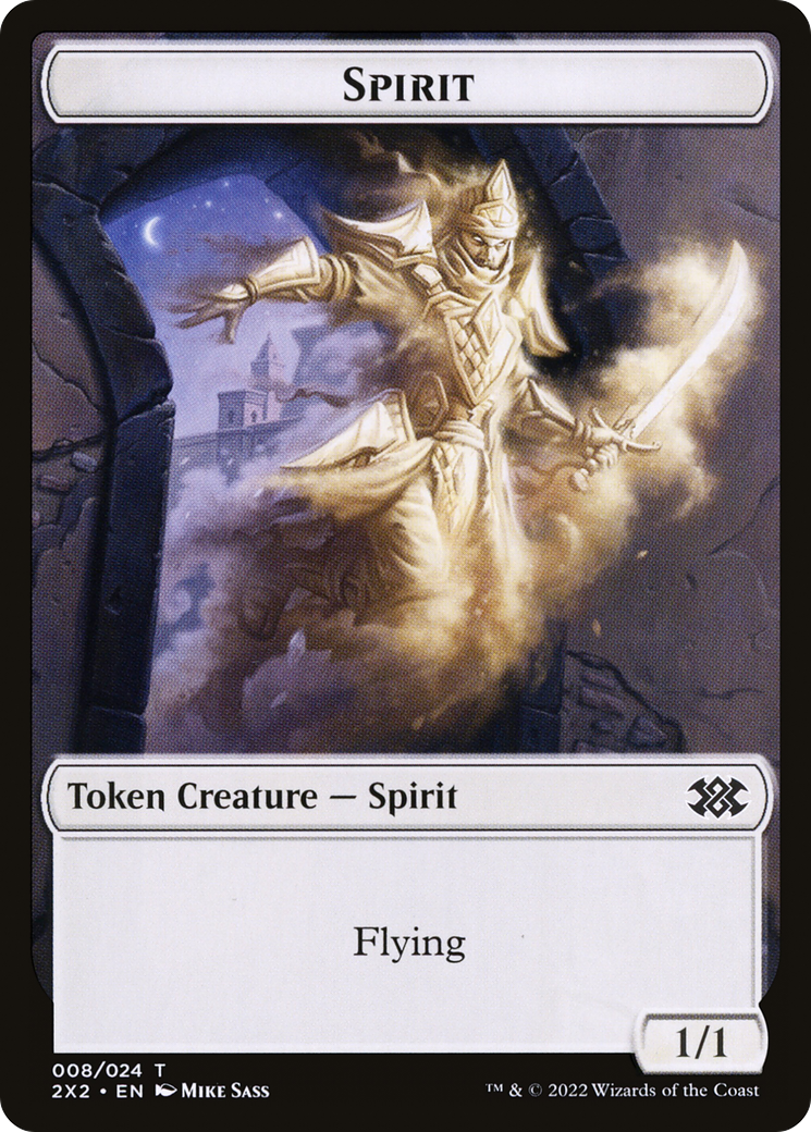 Spirit (T2X2-008) - Double Masters 2022 Tokens Foil