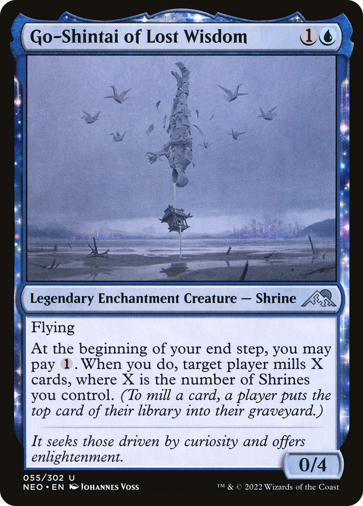 Go-Shintai of Lost Wisdom [Kamigawa: Neon Dynasty] Foil