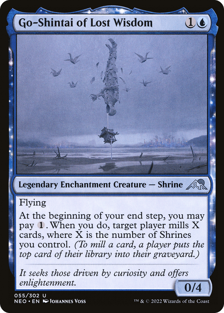 Go-Shintai of Lost Wisdom [Kamigawa: Neon Dynasty] Foil