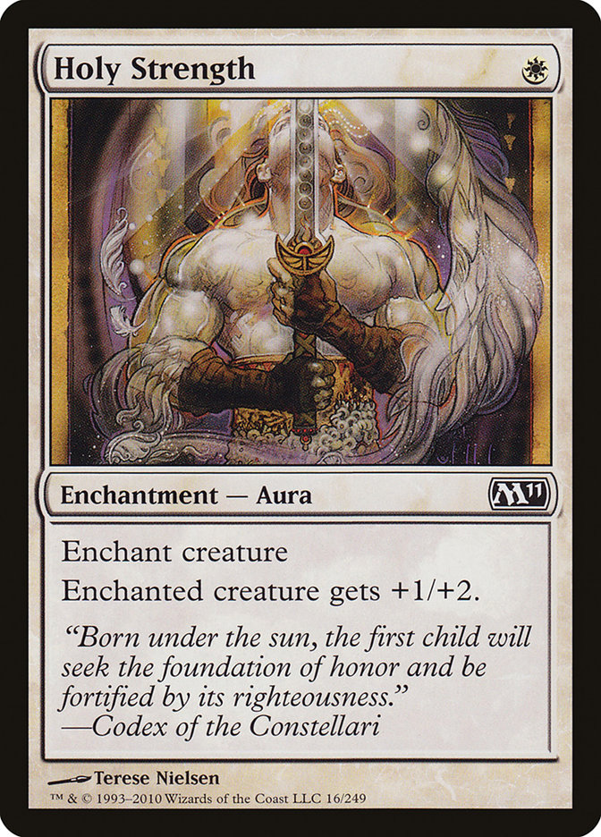 Holy Strength 16/249 (Magic 2011 (M11)) 