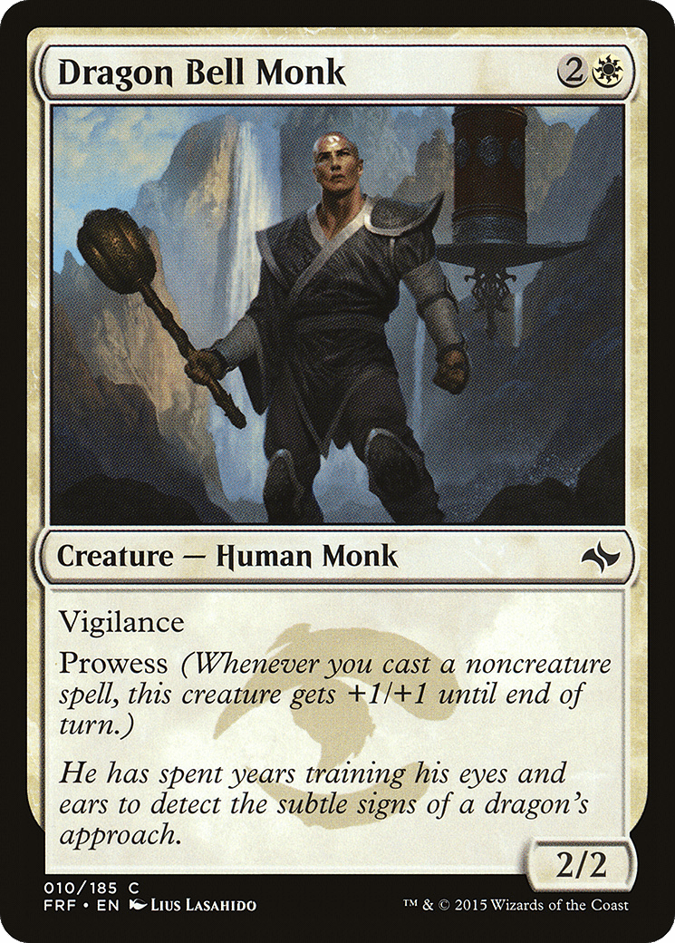 Dragon Bell Monk [Fate Reforged] Foil