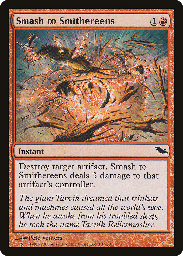 Smash to Smithereens [Shadowmoor] Foil