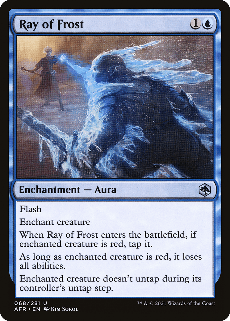 Ray of Frost [Dungeons & Dragons: Adventures in the Forgotten Realms] Foil