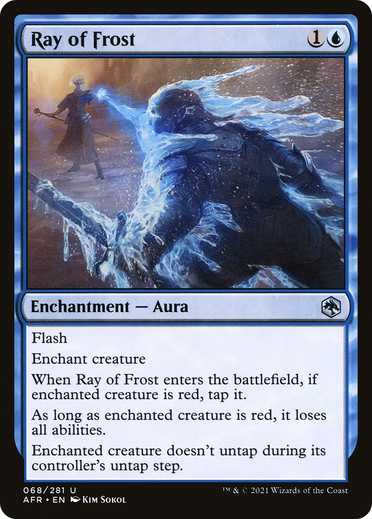 Ray of Frost [Dungeons & Dragons: Adventures in the Forgotten Realms] Foil