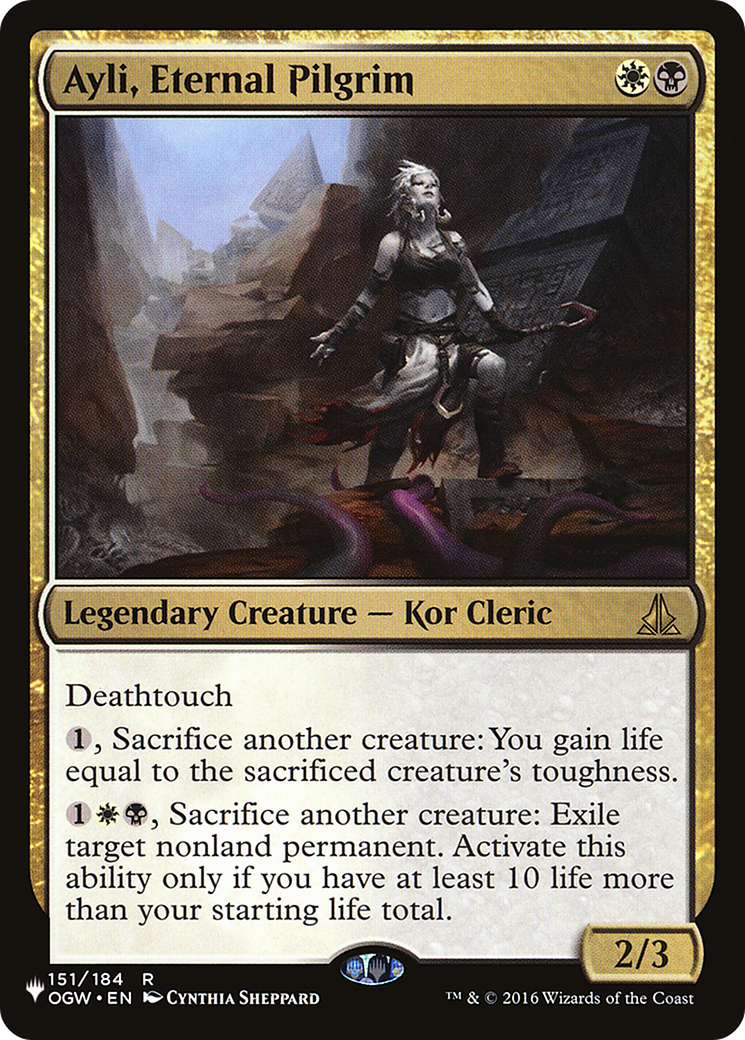Ayli, Eternal Pilgrim |  (OGW-151) [The List]