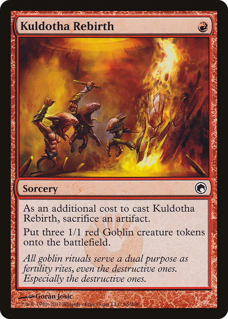 Kuldotha Rebirth [Scars of Mirrodin] Foil