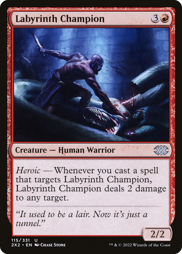 Labyrinth Champion [Double Masters 2022] Foil