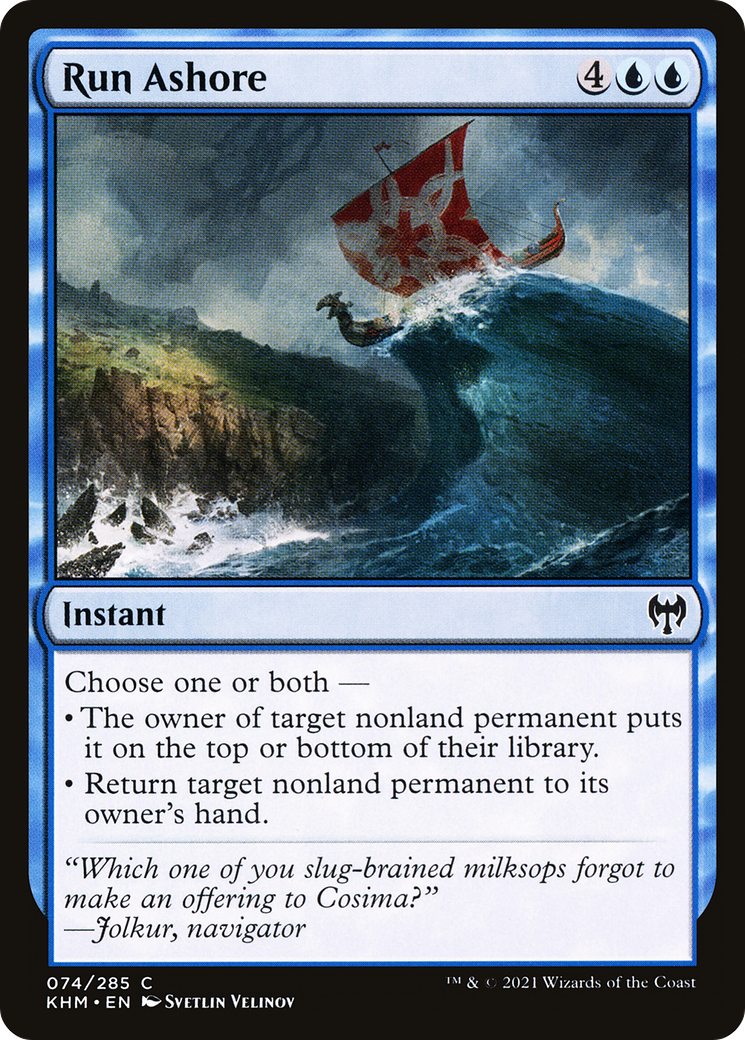 Run Ashore [Kaldheim] Foil