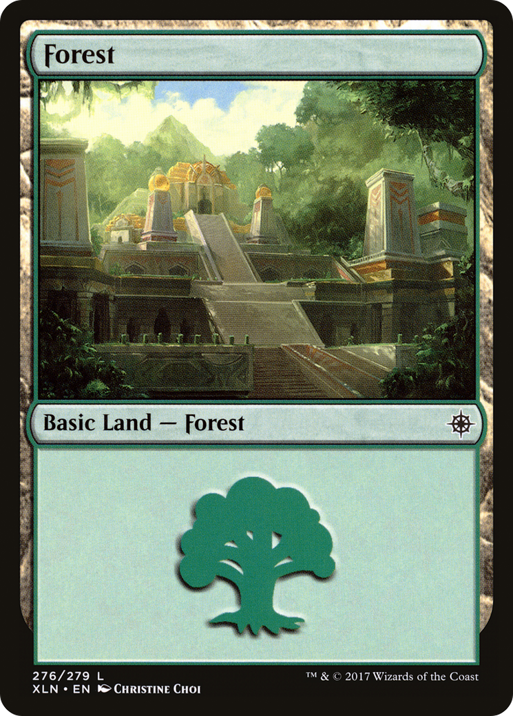 Forest (276) [Ixalan] Foil