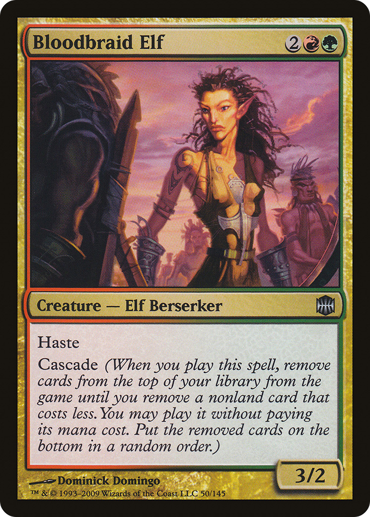 Bloodbraid Elf [Alara Reborn] Foil