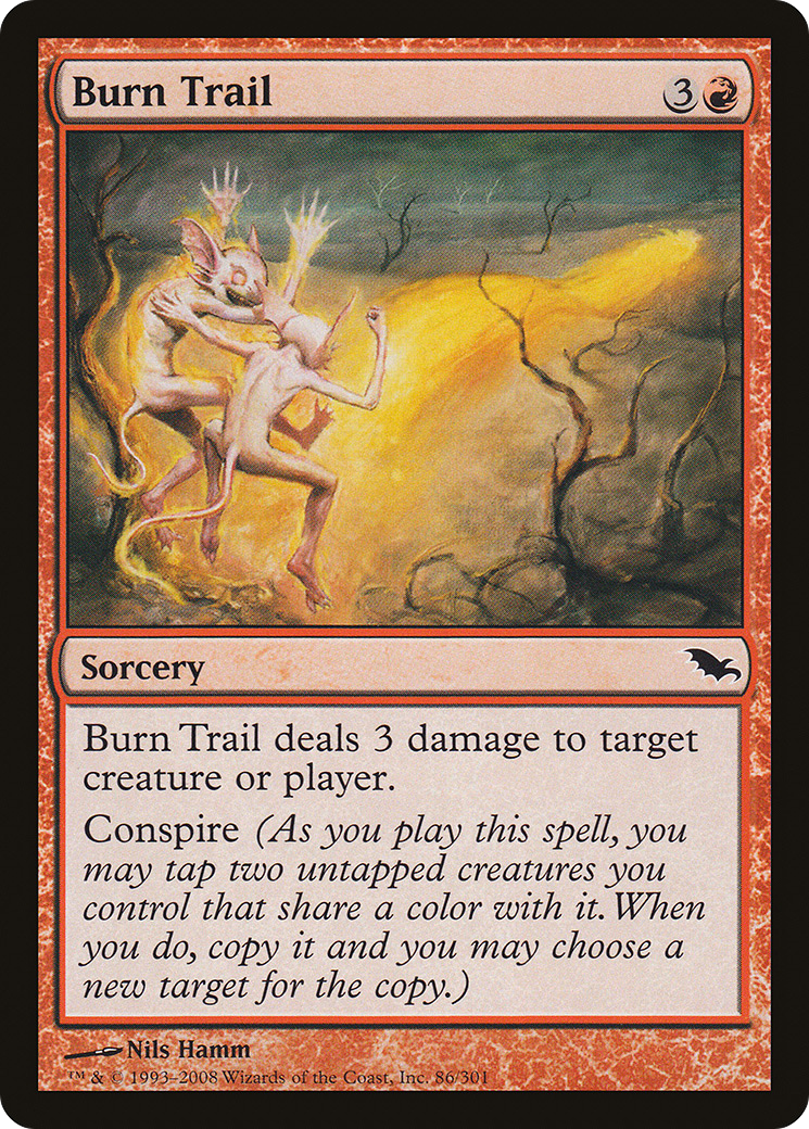 Burn Trail [Shadowmoor] Foil