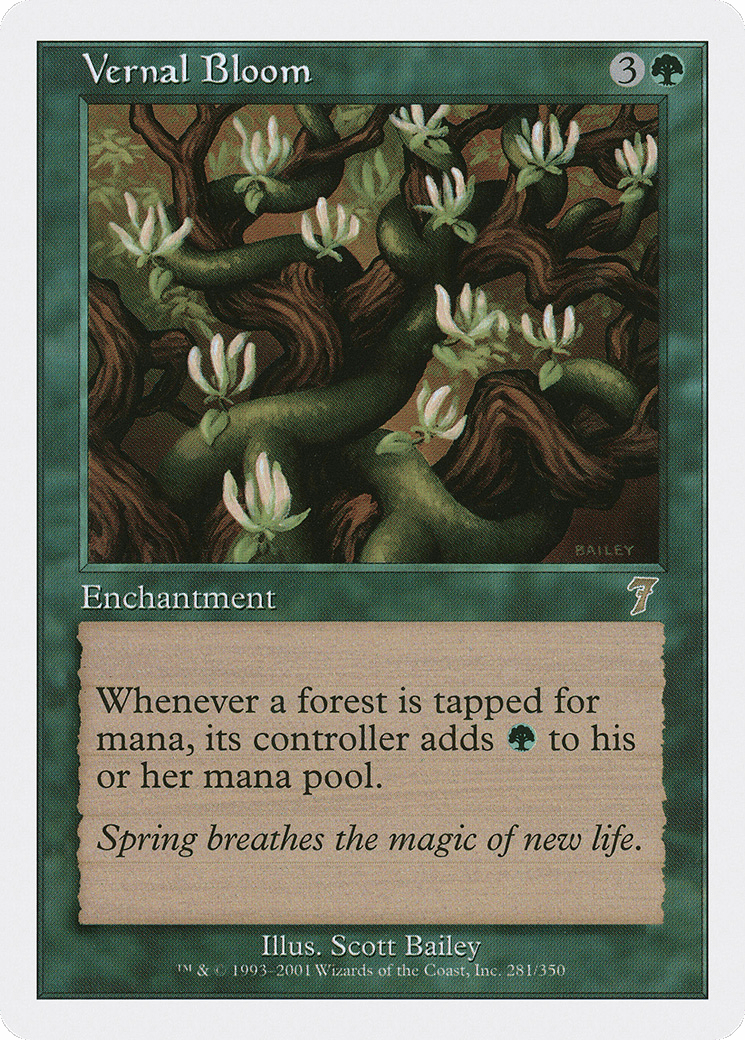 Vernal Bloom (7ED-281) - Seventh Edition
