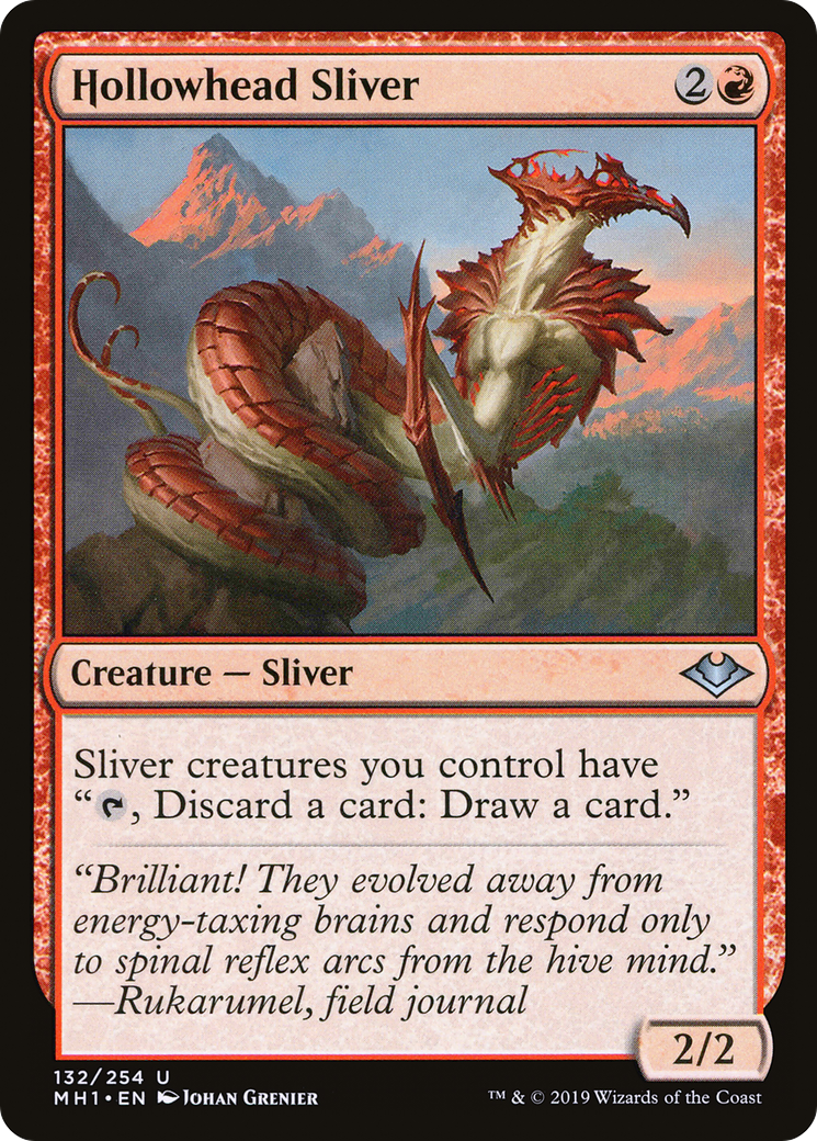 Hollowhead Sliver [Modern Horizons] Foil