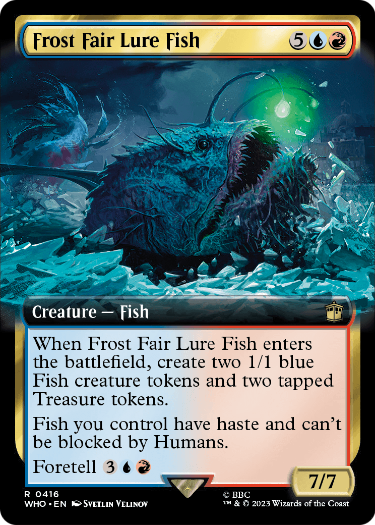 Frost Fair Lure Fish (Extended Art) [Doctor Who] Foil