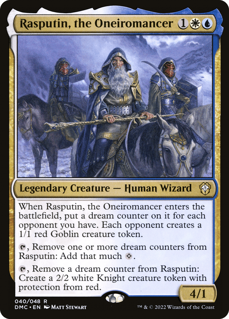 Rasputin, the Oneiromancer [Dominaria United Commander] Foil