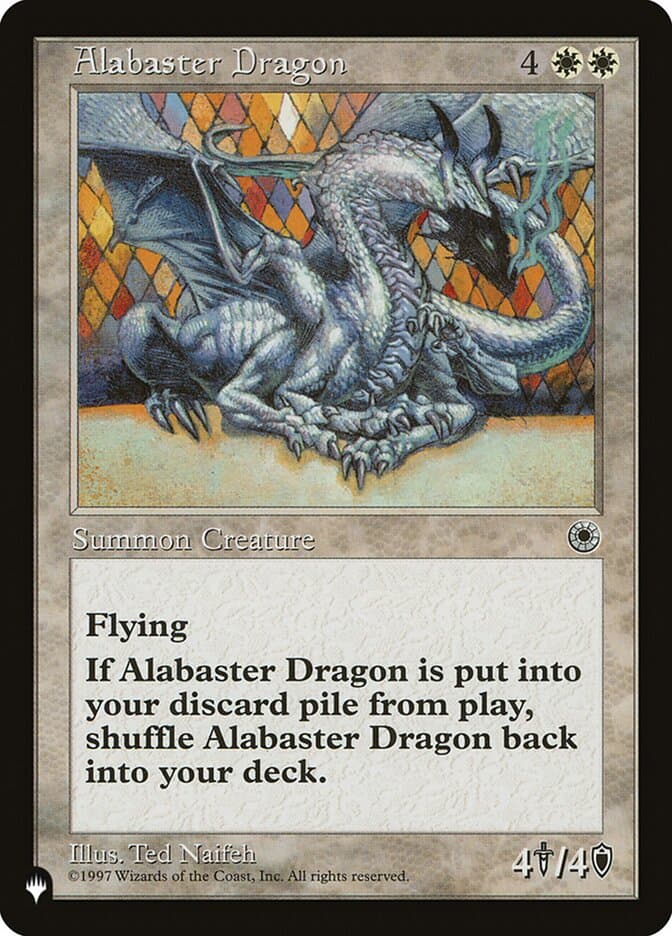 Alabaster Dragon |  (POR-1) [The List]