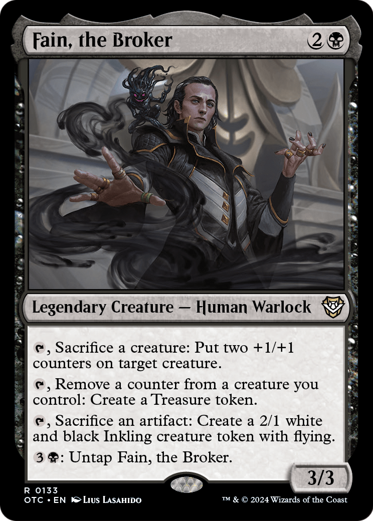Fain, the Broker [Outlaws of Thunder Junction Commander]