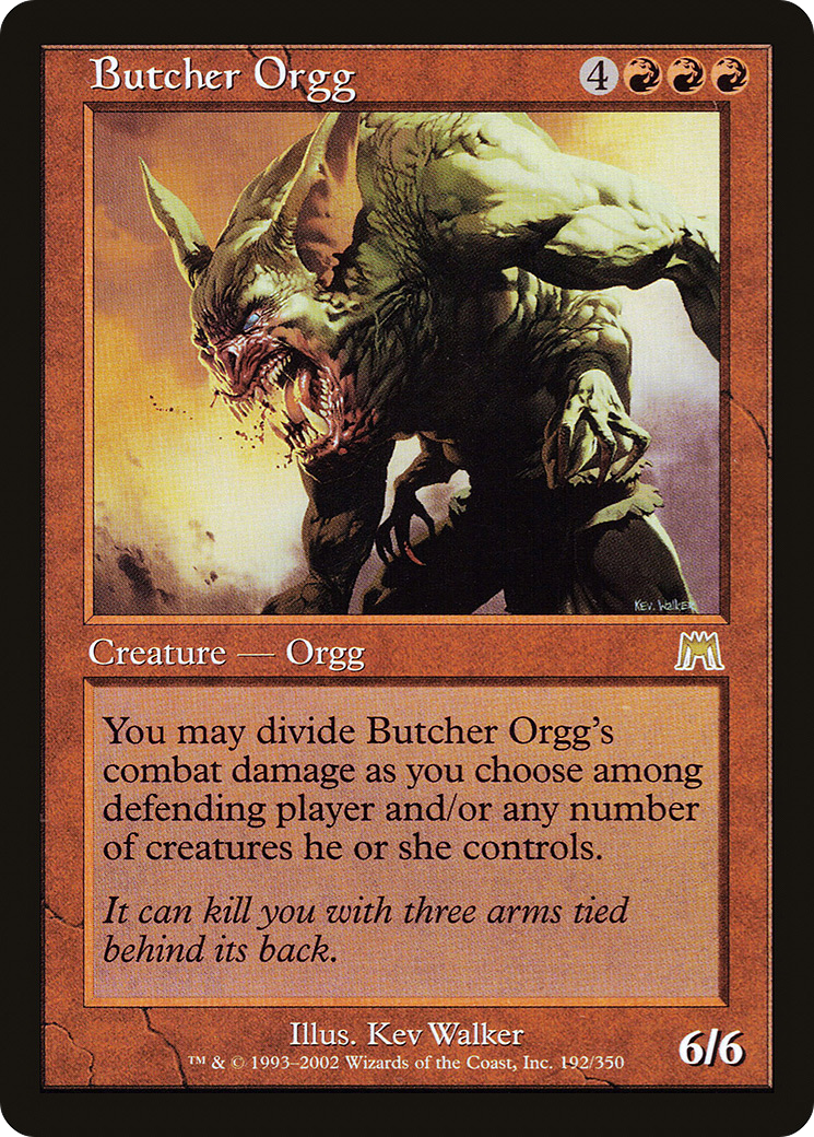 Butcher Orgg [Onslaught] Foil