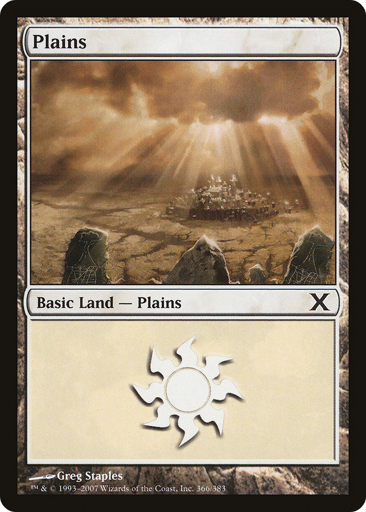 Plains (366) [Tenth Edition] Foil