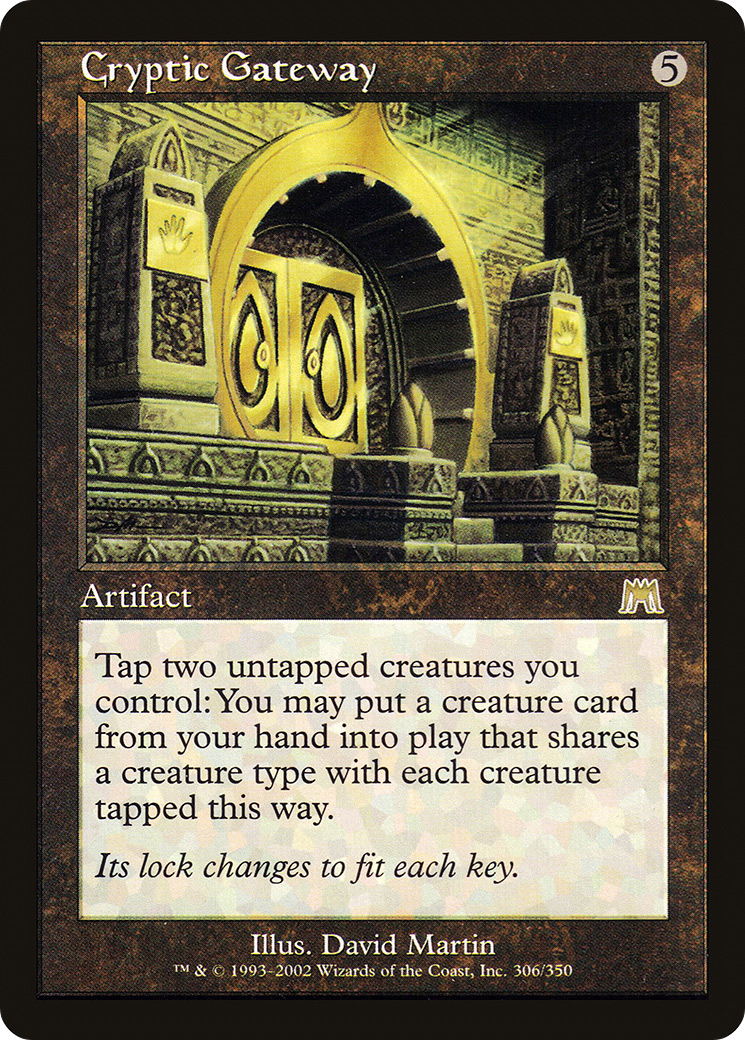 Cryptic Gateway [Onslaught] Foil