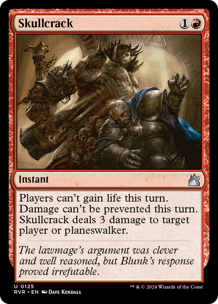Skullcrack [Ravnica Remastered] Foil