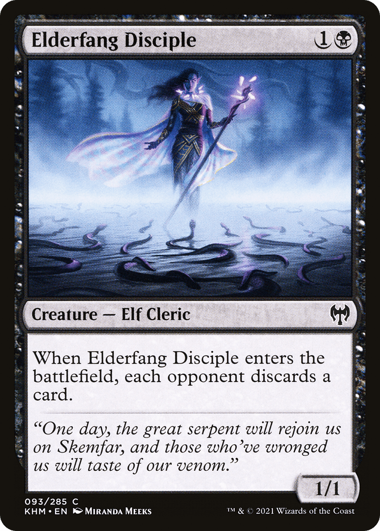 Elderfang Disciple [Kaldheim] Foil