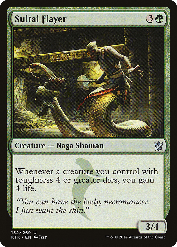 Sultai Flayer [Khans of Tarkir] Foil
