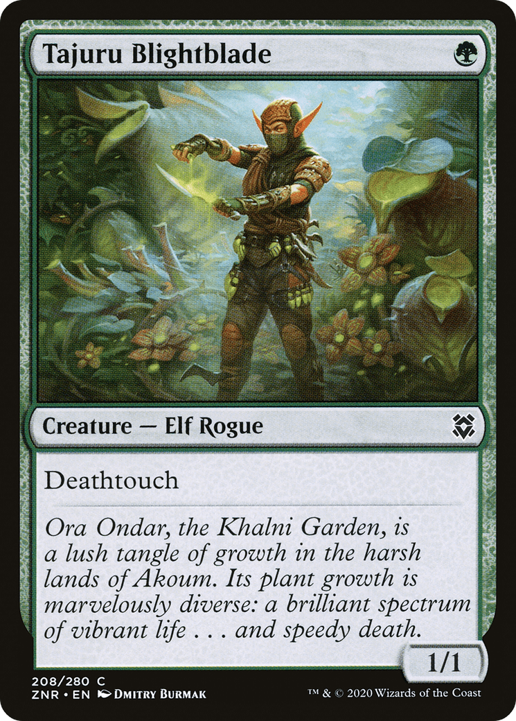 Tajuru Blightblade [Zendikar Rising] Foil