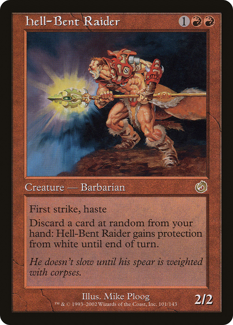 Hell-Bent Raider [Torment] Foil