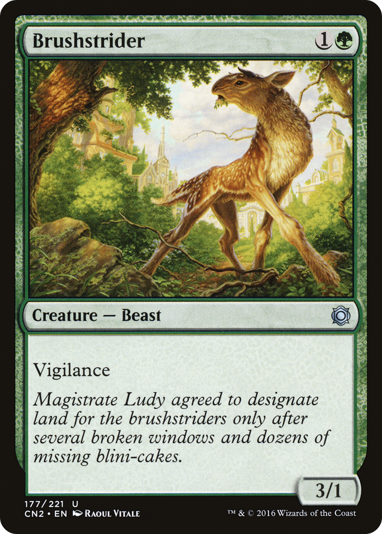 Brushstrider [Conspiracy: Take the Crown] Foil