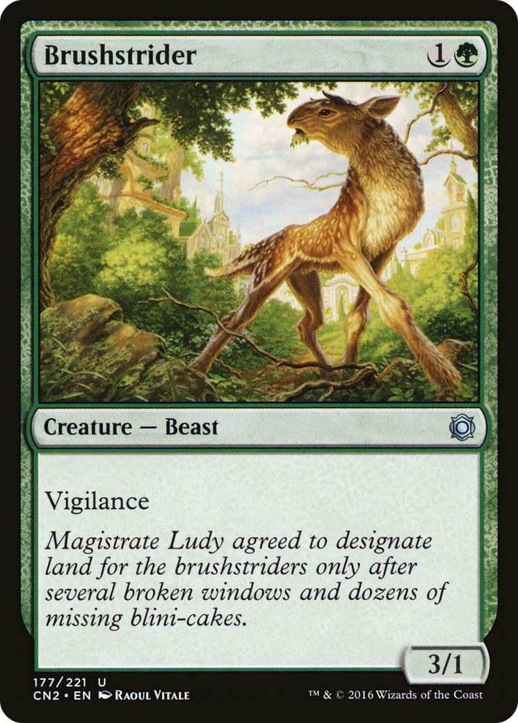 Brushstrider [Conspiracy: Take the Crown] Foil