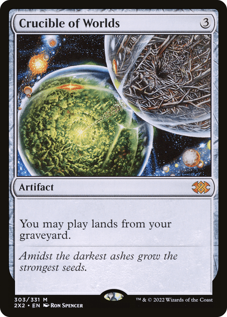 Crucible of Worlds [Double Masters 2022] Foil