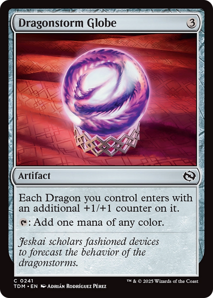 Dragonstorm Globe (241) [Tarkir: Dragonstorm]  Foil