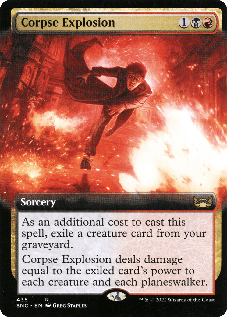 Corpse Explosion (Extended Art) [Streets of New Capenna] Foil