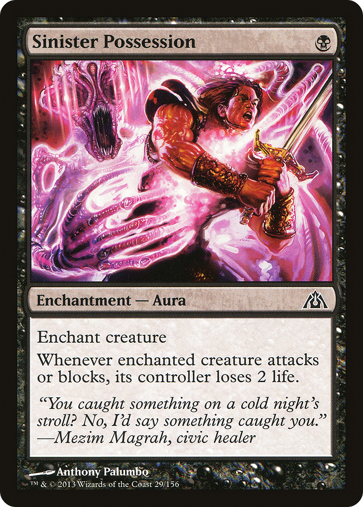 Sinister Possession [Dragon's Maze] Foil