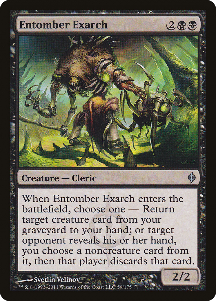 Entomber Exarch [New Phyrexia] Foil