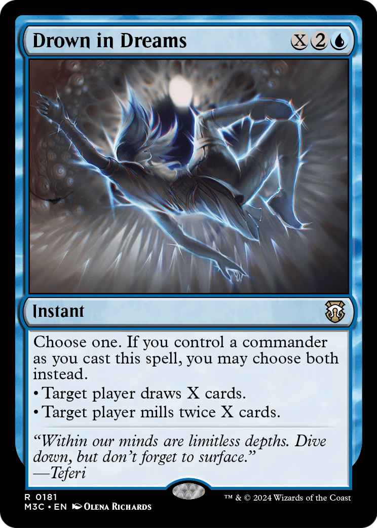 Drown in Dreams (M3C-181) - Modern Horizons 3 Commander Foil