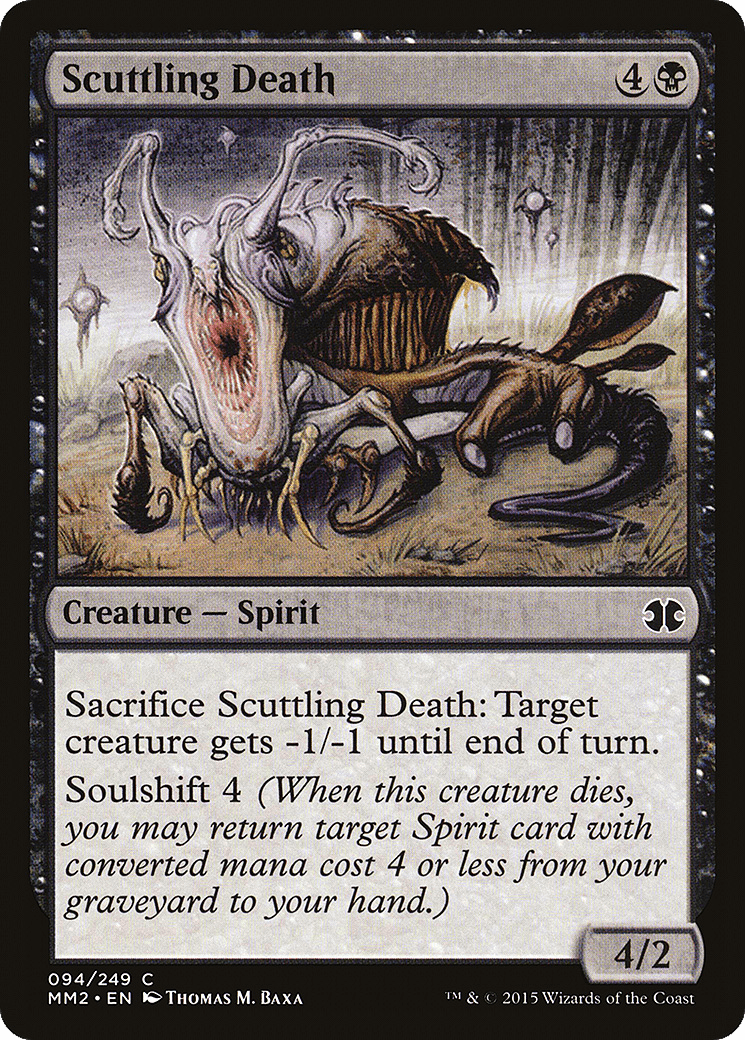 Scuttling Death [Modern Masters 2015] Foil