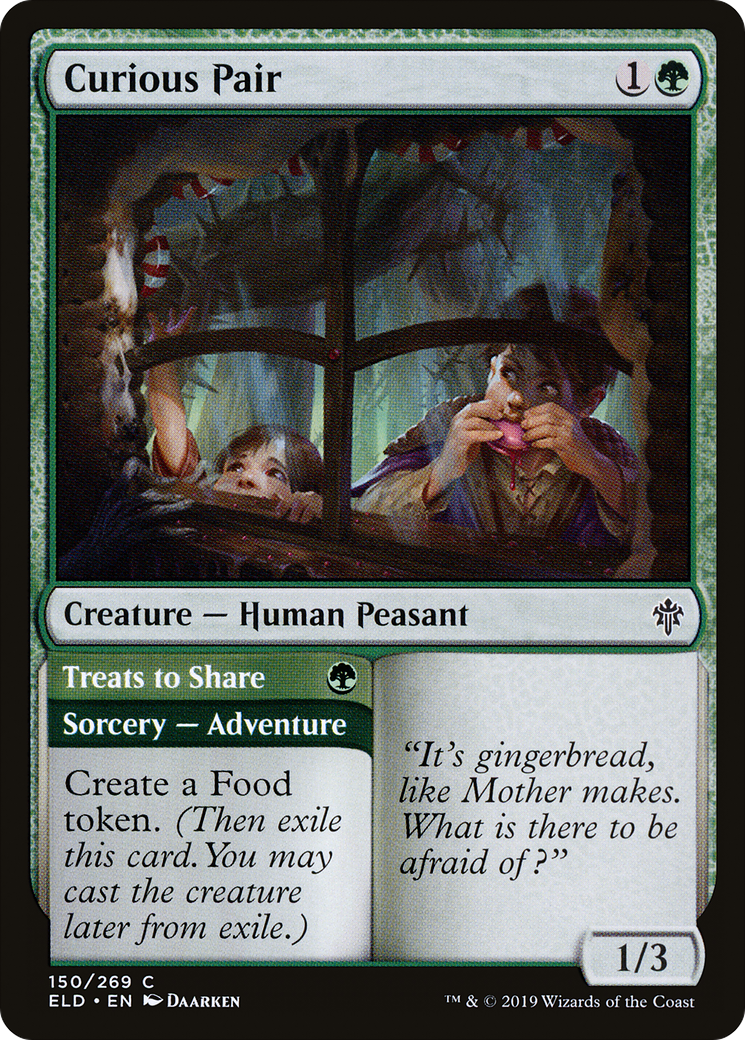 Curious Pair // Treats to Share [Throne of Eldraine] Foil